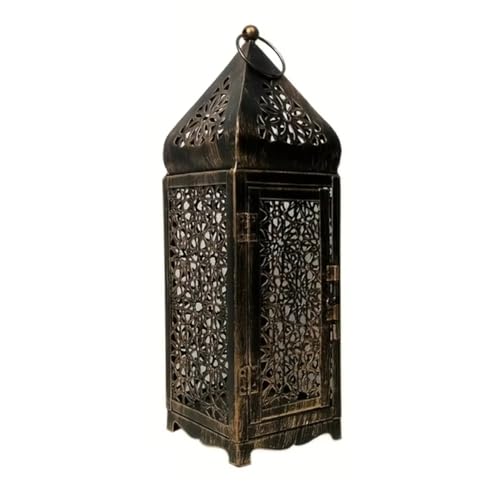 Pluuttiem 1 St¨¹ck Windlichter Aus Metall im Vintage-Stil, Laterne, Kerzenhalter, Tischdekoration, Zubeh?r, Ohne Kerze, ZTFD-48L Pluuttiem 1 St¨¹ck Windlichter Aus Metall im Vintage-Stil, Laterne, Kerzenhalter, Tischdekoration, Zubeh?r, Ohne Kerze, ZTFD-48L von Pluuttiem