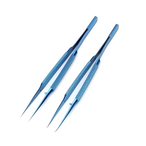 Pluuttiem 2PCS Titanlegierung Pinzetten Professionelle Reparatur Fingerprint Fly Line Telefon Motherboard Antimagnetische Elektronik Pinzette von Pluuttiem
