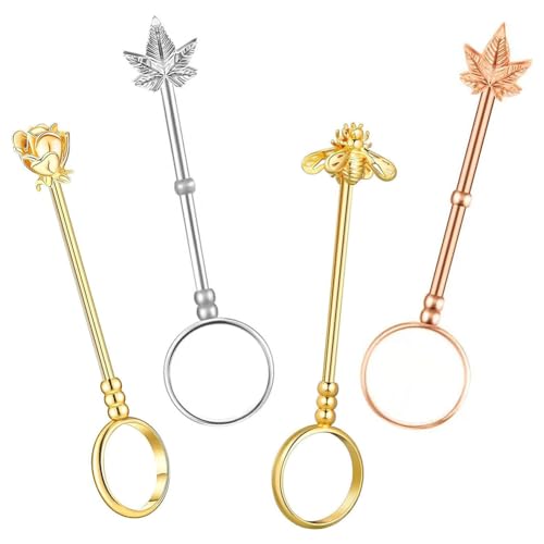 Pluuttiem 4 Stück Halterungsclip Fingerfixierung Ring Fingerhalter Modehalter Pluuttiem 4 Stück Halterungsclip Fingerfixierung Ring Fingerhalter Modehalter von Pluuttiem