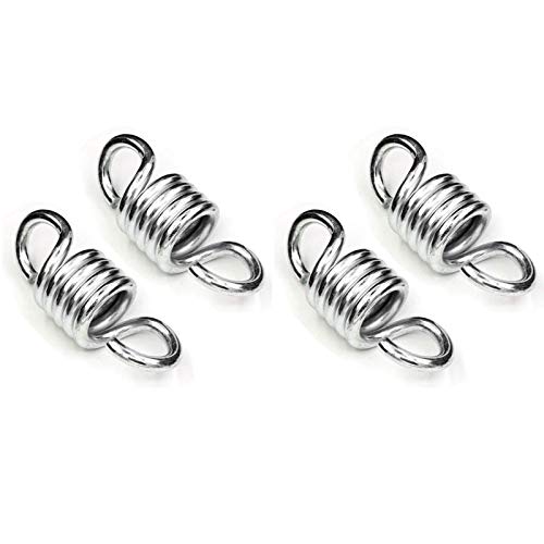Pluuttiem 4Pcs HäNgematte HäNgesessel Schaukel Zugfeder Outdoor HäNgekorb Wicker Stuhl ZubehöR von Pluuttiem
