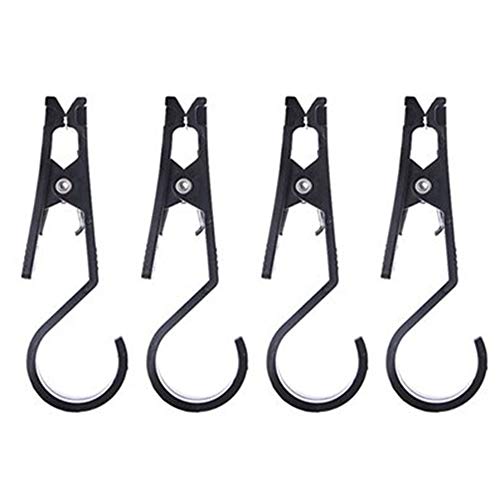 Pluuttiem 4Pcs Outdoor Camping Markise Zelt Clips Verschluss HandtüCher Tassen HäNgehaken Camping ZubehöR von Pluuttiem
