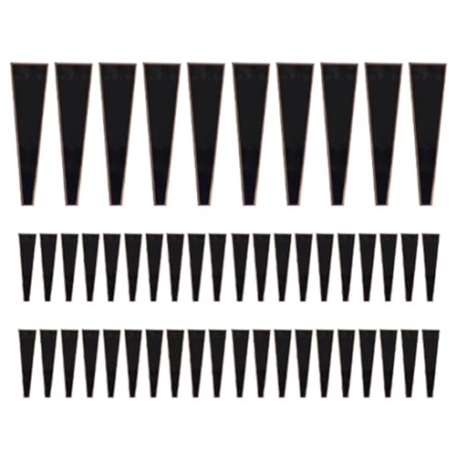 Pluuttiem 50 STK. Einzelne Rosenhüllen Blumenverpackungsbeutel Bouquet-Verpackungsbeutel Kunststoff für Valentinstag, Schwarz Pluuttiem 50 STK. Einzelne Rosenhüllen Blumenverpackungsbeutel Bouquet-Verpackungsbeutel Kunststoff für Valentinstag, Schwarz von Pluuttiem