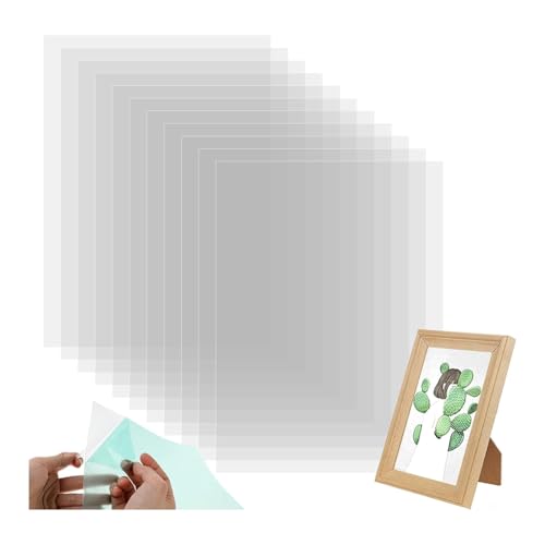 Pluuttiem 50 Stück Durchsichtige Acetatplatten, Transparente Kunststoffplatten, Heißprägekarten für Selbstgemachte Scrapbook-Fotorahmen Pluuttiem 50 Stück Durchsichtige Acetatplatten, Transparente Kunststoffplatten, Heißprägekarten für Selbstgemachte Scrapbook-Fotorahmen von Pluuttiem