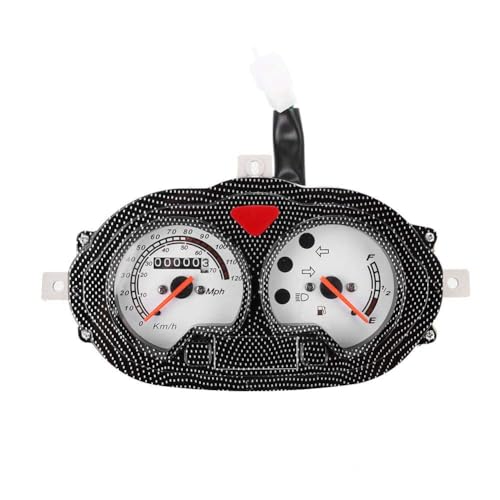 Pluuttiem Analoger Tachometer für Roller B05 B08 Popcorn Hussar KEEWAY RY8 Focus F-ACT Matrix Yamati RX8 von Pluuttiem