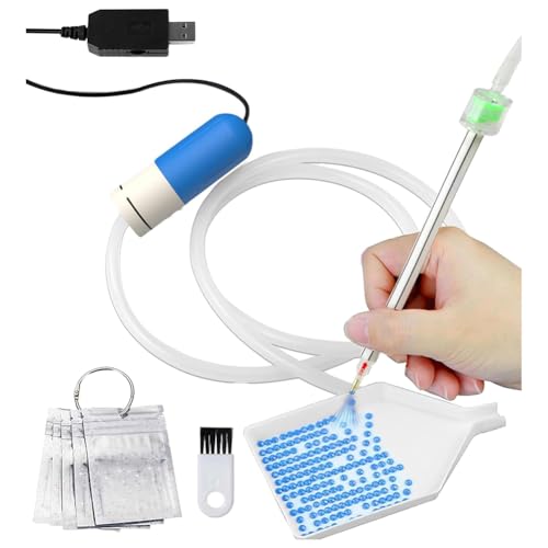 Pluuttiem Diamantmalerei Stift mit Lagerschale, Maler Vakuum Diamond Art Pen, Elektrische Diamantkunstmalerei von Pluuttiem