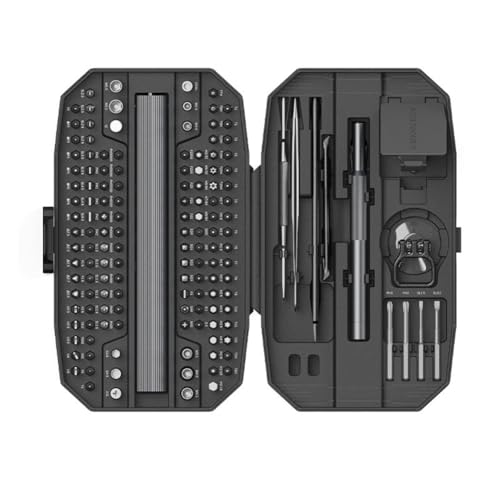 Pluuttiem Elektrischer Schraubendrehersatz mit Magnetischen Schrauberbits. Professionelles Reparaturwerkzeug-Set f¡§1r PC, Uhr und Kamera. von Pluuttiem