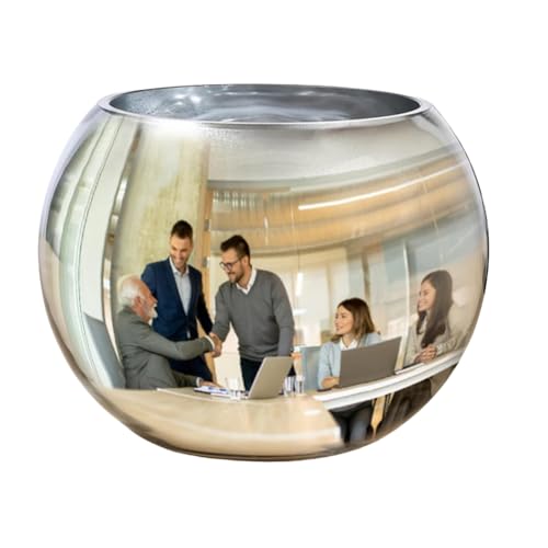 Pluuttiem Glasbonbon Schale Schreibtischspiegel, Um Sich Dahinter zu Sehen, Schreibtisch-Rückspiegel, Monitor von Pluuttiem