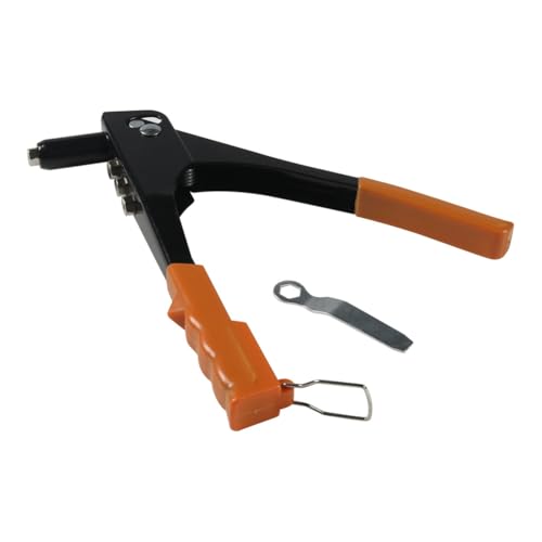 Pluuttiem Heavy Duty Riveter Riveting Machine 4 Nietmaschine D¡§1sen Handwerkzeuge 1 Schraubenniet Nietmutter Werkzeug Orange von Pluuttiem