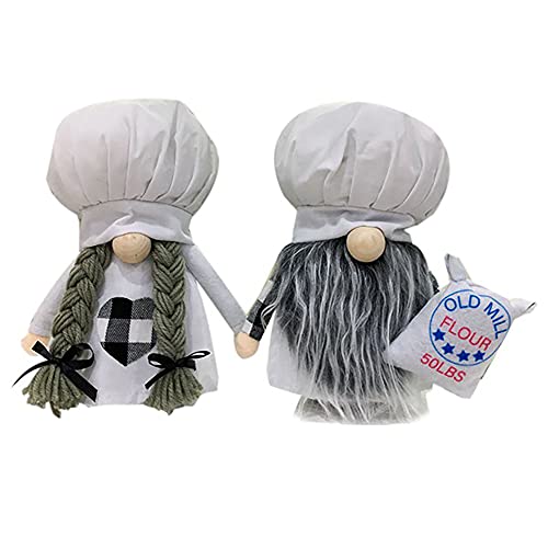 Pluuttiem Kochzwerge PlüSch KüChen GNOME Gnom und Gnom Puppen Bauern Haus Weihnachts Schmuck Weihnachts Geschenke von Pluuttiem