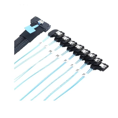 Pluuttiem MCIO 74P 8X 8I SAS SFF-8654 8i PCI-E Ultraport PCI-E Ultraport Slimline 5.0 auf 8X SATA 7P 90 Grad Buchse Adapter Kabel 1M Pluuttiem MCIO 74P 8X 8I SAS SFF-8654 8i PCI-E Ultraport PCI-E Ultraport Slimline 5.0 auf 8X SATA 7P 90 Grad Buchse Adapter Kabel 1M von Pluuttiem