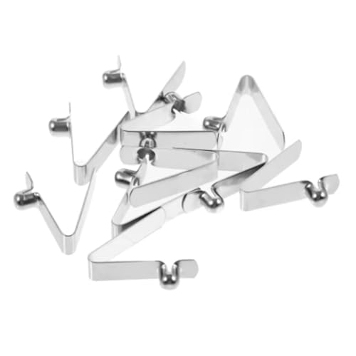 Pluuttiem Rohrsicherungsfederblatt U-F?rmiges Federblech Schirmkugeln Druckkn?pfe Eckschrauben Haken Clips von Pluuttiem