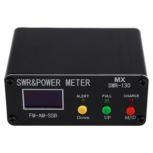 Pluuttiem SWR Digitalleistung Stehende Welle Meter FM AM SSB- Leistungsmesser 1,8-54MHz Kurzwellenmeter 120W Digitalleistung Stehende Welle Meter von Pluuttiem