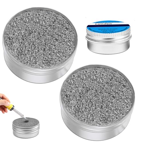 2 Stück Lötspitzen Reaktivator Bleifrei Lötspitzenreiniger,Entfernbare Oxidschicht,zur Reaktivierung Oxidierter Lötspitzen 32g 2 Stück Lötspitzen Reaktivator Bleifrei Lötspitzenreiniger,Entfernbare Oxidschicht,zur Reaktivierung Oxidierter Lötspitzen 32g von Pluvyze