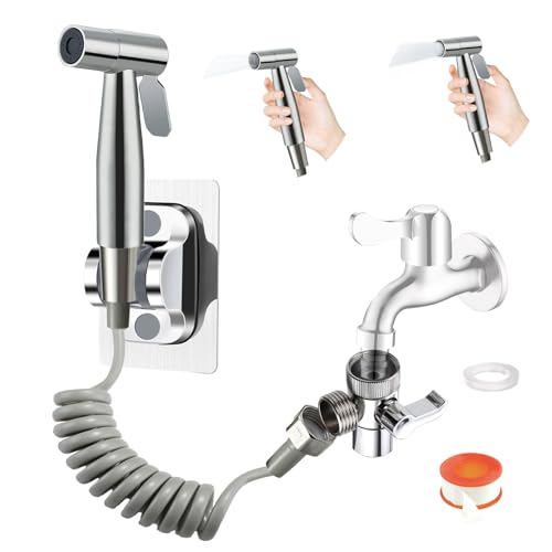 Bidet Handbrause für Toilette Jet Spray Toilet Germany Bidet Brause Dusche Handbrause Toilette Muslim Shower Handbraus BidetHand Shower Toilet Mit 3m Teleskoprohr,Ständer,Rohmaterialband,Umlenker Bidet Handbrause für Toilette Jet Spray Toilet Germany Bidet Brause Dusche Handbrause Toilette Muslim Shower Handbraus BidetHand Shower Toilet Mit 3m Teleskoprohr,Ständer,Rohmaterialband,Umlenker von Pluvyze
