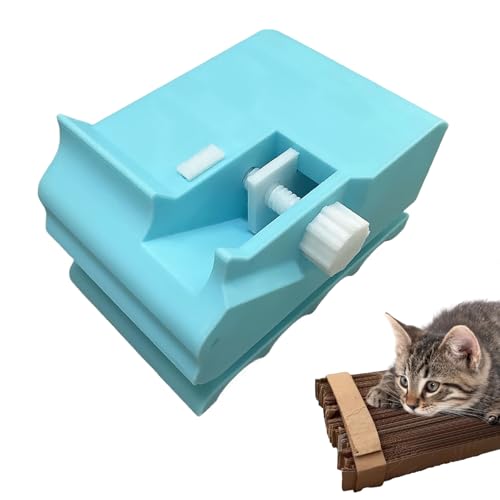 Kartonschneider FüR Katzenkratzbretter Cat Scratcher Cardboard Cutter Cat Scratcher Cutter Karton Schneider 3d Gedruckter Kartonschneider Tragbares Cardboard Cutter,Haustier ZubehöR,Mit Klinge von Pluvyze
