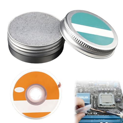 Lötspitzenreiniger Lötspitzen Reaktivator Oxidierter Lötzubehör Reinigung Spitzen Lötkolbenspitze für Aktivierte Oxidation,Minimiert Rauchentwicklung(30g) Mit Lötzinn(1.5mm*1.5m) von Pluvyze