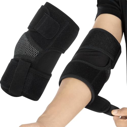 Pluvyze 1 Pcs Ellenbogenbandage Tennisarm Epicondylitis Bandage Elbow Support Tennisellenbogen Bandage Ellenbogen Links Oberarm Bandag Verbessert StabilitäT,Geeignet FüR Linken Und Rechten Arm Pluvyze 1 Pcs Ellenbogenbandage Tennisarm Epicondylitis Bandage Elbow Support Tennisellenbogen Bandage Ellenbogen Links Oberarm Bandag Verbessert StabilitäT,Geeignet FüR Linken Und Rechten Arm von Pluvyze
