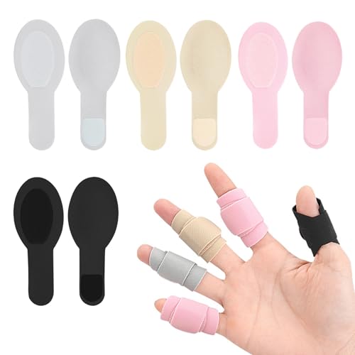 Pluvyze 8 Stück Fingerschiene,Fingerschiene Mittelfinger,Fingerbandage Kleiner Finger,Finger Schiene,Fingersplint,für Zeigefinger, Mittelfinger, Ringfinger(Schwarz,Grau,Apricot,Rosa,Einheitsgröße) Pluvyze 8 Stück Fingerschiene,Fingerschiene Mittelfinger,Fingerbandage Kleiner Finger,Finger Schiene,Fingersplint,für Zeigefinger, Mittelfinger, Ringfinger(Schwarz,Grau,Apricot,Rosa,Einheitsgröße) von Pluvyze
