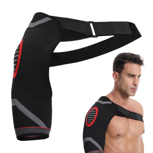 Pluvyze Schulterbandage für Frauen Herren, Verstellbar Schulterstütze, Schulter Bandage, schulterstütze,Schulterbandage für Frauen Herren,Atmungsaktive Neopren-Stütze, für Rechts und Links Pluvyze Schulterbandage für Frauen Herren, Verstellbar Schulterstütze, Schulter Bandage, schulterstütze,Schulterbandage für Frauen Herren,Atmungsaktive Neopren-Stütze, für Rechts und Links von Pluvyze