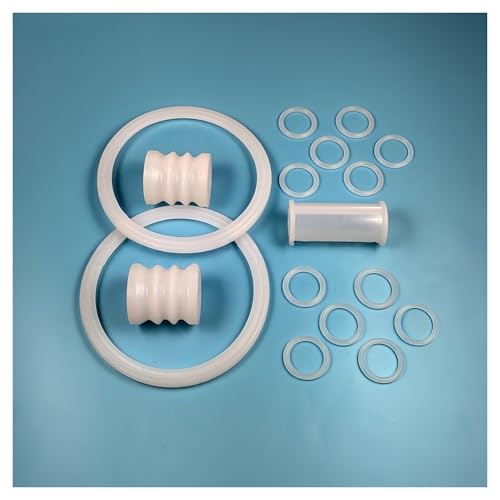 15 + 2 Ersatzteile for Eismaschinen – Silikon-Dichtungsringe, Rohrkomponenten, kompatibel mit VEVOR/YKF von Plvxgofwha