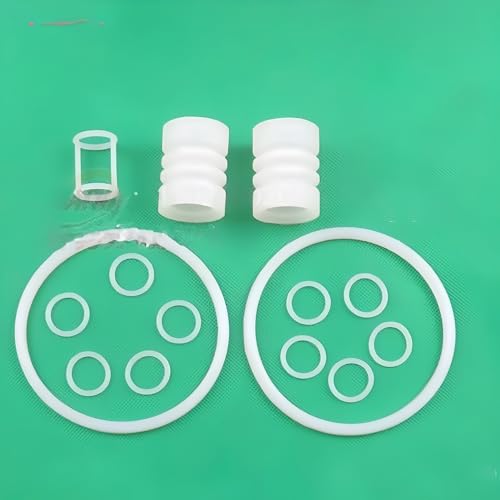 15 Stück Silikon-Dichtungsringe for Softeismaschinen, gemischte Packung – H-förmiger O-Ring-Ersatz, kompatibel mit Oceanpower von Plvxgofwha