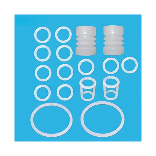 17-teiliges gemischtes Paket Silikon-Dichtungsringe Ersatzteile for Softeismaschinen, kompatibel mit BQL 17-teiliges gemischtes Paket Silikon-Dichtungsringe Ersatzteile for Softeismaschinen, kompatibel mit BQL von Plvxgofwha