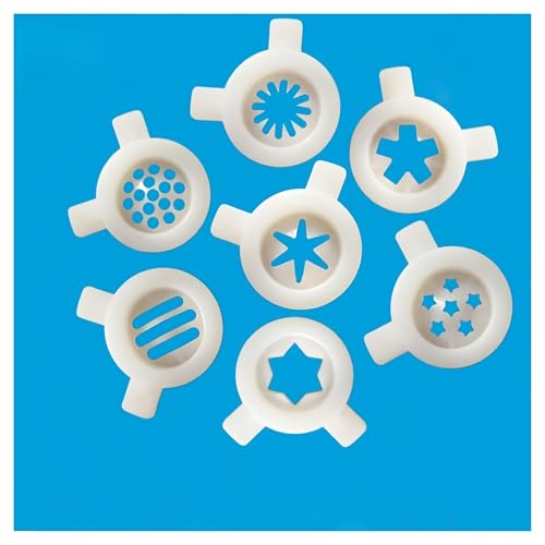 37 mm Innendurchmesser / 41 mm Außendurchmesser. Eistüten-Dekorationsdüse – Zauberkopf for Formen und Modellieren von Plvxgofwha