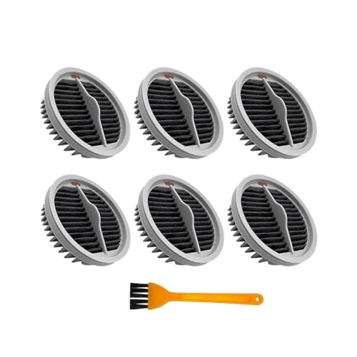 Plvxgofwha Waschbarer HEPA-Filter, kompatibel mit Roidmi NEX X20 X30 S2 F8 Storm Pro, intelligenter kabelloser Handstaubsauger(6 pcs) von Plvxgofwha