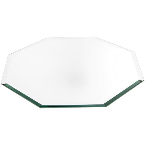 Plymor 30,5 cm achteckiger, 5 mm Dicker abgeschrägter Glasspiegel, 2 Stück von PlyMor