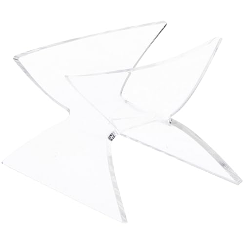 Plymor Nautilus-Muschelhalter aus transparentem Acryl, 6 x 7 x 9,2 cm (H x B x T) von PlyMor
