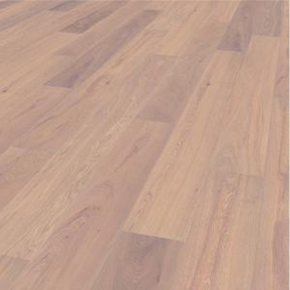 Parkett / Parkettboden Erice "Eiche aktiv" 14mm, gebürstet & weiß geölt von PlyQuet