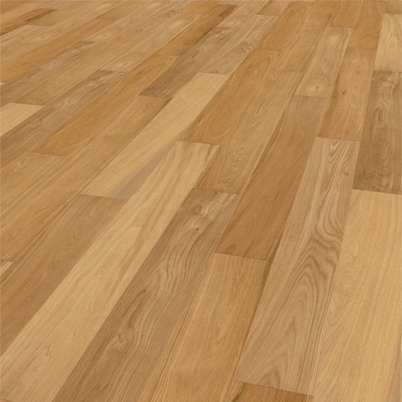 Parkett / Parkettboden Gela "Eiche aktiv" 12mm, gebürstet & matt lackiert von PlyQuet