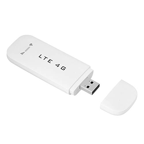 4G LTE USB-Netzwerkadapter, Kabelloser WLAN-Hotspot-Router, Modem-Stick, Hohe Geschwindigkeit, Hervorragende Abdeckung, Freigabefunktion, Plug-and-Play für, (mit WLAN) von Plyisty