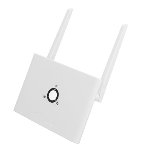 4G LTE Wireless Router, Professioneller Tragbarer 4G -Router Effizienter Hochgeschwindigkeit mit SIM -Kartensteckplatz für Europa. (EU-Stecker) von Plyisty