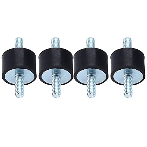 4PCS M4 15 * 10 Gummi-Stoßdämpferhalterungen, Antivibrations-Silentblock, Anti-Stoßdämpfer-Schwingungsdämpfer, Für Wasserpumpen, Luftkompressoren von Plyisty