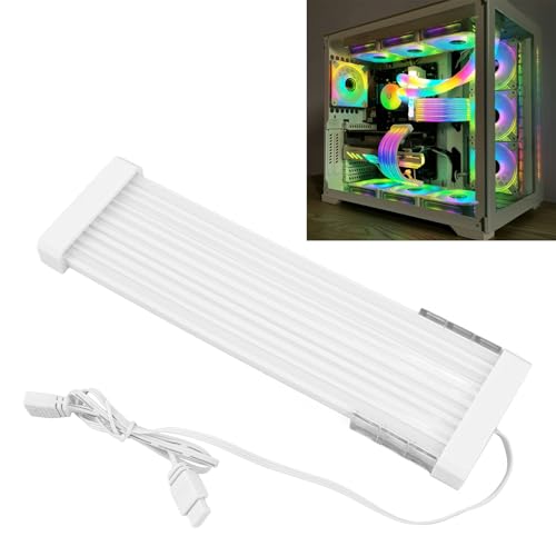 ARGB NETRLICHE ZUSAMMENTEIL 200 Mm, PSU -Verlängerungskabel mit LED -Streifen, 5 V 3Pin Synchronisierte Motherboard -Verlängerungskabel für 24 Pin Motherboard 8 Pin Grafikkarte ARGB NETRLICHE ZUSAMMENTEIL 200 Mm, PSU -Verlängerungskabel mit LED -Streifen, 5 V 3Pin Synchronisierte Motherboard -Verlängerungskabel für 24 Pin Motherboard 8 Pin Grafikkarte von Plyisty