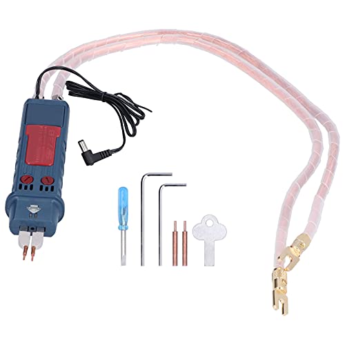 Akku Punktschweißstift, Handheld 4-6V Integrierte Punktschweißstifte Lötkolben-Kit mit Auslöseschalter, Installation auf Punktschweißgerät(U plug) von Plyisty