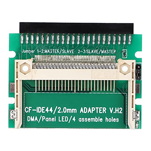 Plyisty CF zu IDE Adapter, CF-Karte auf 2,5 Buchse 44 Pin IDE Konverter Festplattenadapter, CF IDE Adapter für Laptop SSD HDD von Plyisty