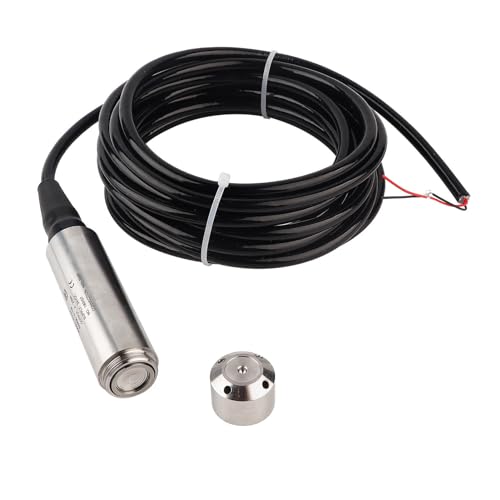 Füllstandstransmitter, Wasserdichtes 5 M Kabel 12‑32 VDC 4‑20 MA Wasserstandssensor, Flüssigkeitsstandssensor(0-1m) von Plyisty