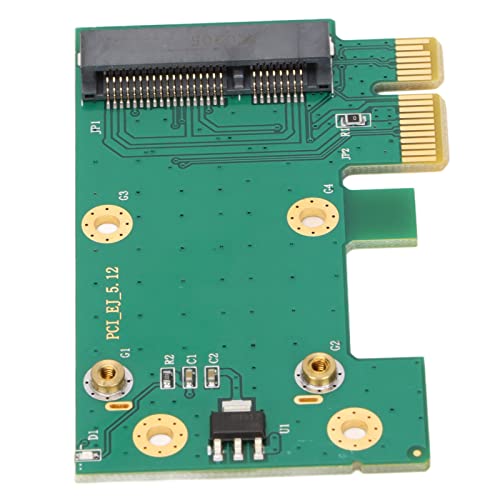 PCIE-zu-PCIE-Net-Card-Adapter, Leicht, Tragbar, PCB-Material, Plug-and-Play, Einfach zu Bedienen, für Desktop-Computer von Plyisty