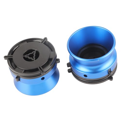 Plyisty 1 Paar Nab Reel Hub-Adapter, Rollen-zu-Reel-tonbandgeräte, 10-Zoll-Öffner für Studer, Fürr Akai, für USW. Passt (Blue) von Plyisty