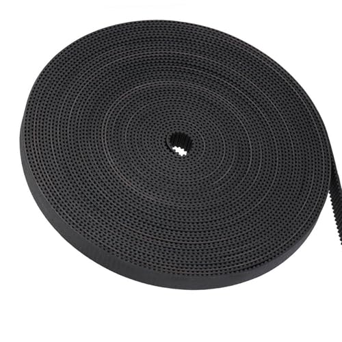 Plyisty 10 Mm Breieiter 2GT-Gummi-Synchronzahnriemen für 3D-Drucker, Geräuscharm und Hohe Verschlei (10 m / 32,8 Fuß) von Plyisty