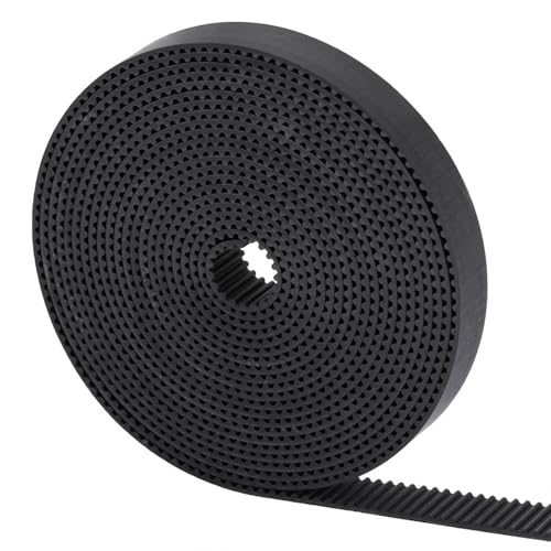 Plyisty 10 Mm Breieiter 2GT-Gummi-Synchronzahnriemen für 3D-Drucker, Geräuscharm und Hohe Verschlei (3 Meter / 9,84 Fuß) von Plyisty
