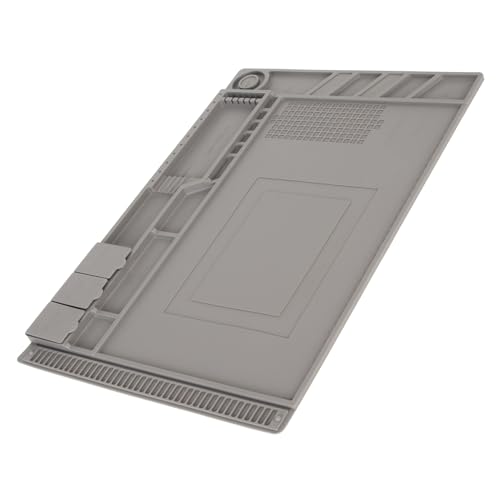 Plyisty 17,7 "x 11,8" Silikon-Lötmatte, Große Magnetische Elektronische Reparaturarbeismatte, Hitzebeständer 500 ° C/932 ° F, Erweitert Den Arbegesberich FÜR-Computerrepraratur, Löten, Löten, von Plyisty