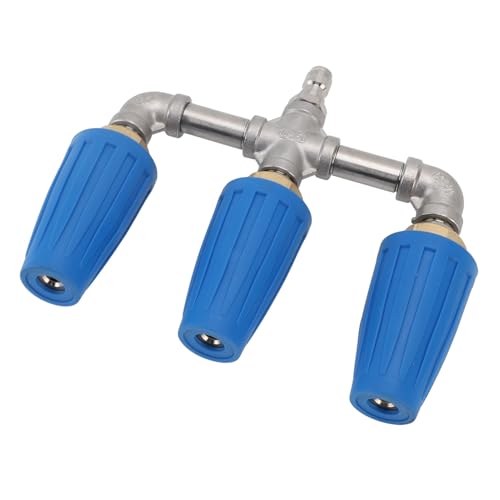 Plyisty 4000 Psi Premium Triple Turbordüse für Hochdruckreinigung in Verschiedenen Szenarien mit Edelstahlmaterial Plyisty 4000 Psi Premium Triple Turbordüse für Hochdruckreinigung in Verschiedenen Szenarien mit Edelstahlmaterial von Plyisty