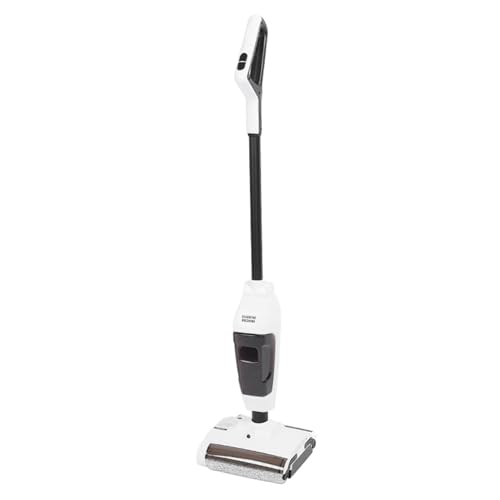 Plyisty Automatisch Nasse Trockener Vakuum -Mop Leistungsstarker Doppelgeschwindigkeitsbodenreiniger für Home Teppich Teppich weiß mit Schnurloser Design von Plyisty