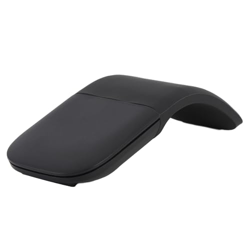 Plyisty BT ARC Touch Mouse, Fold Touch Mouse für Laptops und Tabletten (Black) von Plyisty