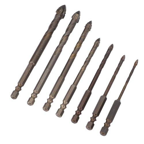Plyisty Beton -Hex -Set Ti Bohrer, um die Schnittgeschwindigkeit und Kompatibilität mit Angemessenen Fütterungsübungen für Baustellen zu Verbessern 7 PCs Plyisty Beton -Hex -Set Ti Bohrer, um die Schnittgeschwindigkeit und Kompatibilität mit Angemessenen Fütterungsübungen für Baustellen zu Verbessern 7 PCs von Plyisty
