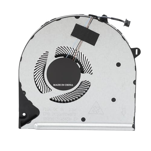Plyisty CPU-Lüfter, Ersatz-Laptop-Kühler mit 4-poligem Stromanschluss, Effiziente Kühlung, für HP 15 DU 15S DU0002TX 15 DW 15 DW0043DX von Plyisty