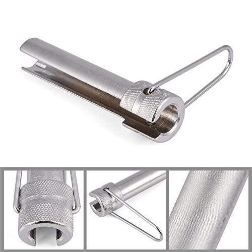 Plyisty Catv Security Shield F-Stocker-Entfernungswirkzug, Kompakt und Einfach Zu Verstauen, Clipring, Schlaufendesign, Rändelknopf, Passend für Catv RG59 RG6 RG11 Koaxialkabel von Plyisty